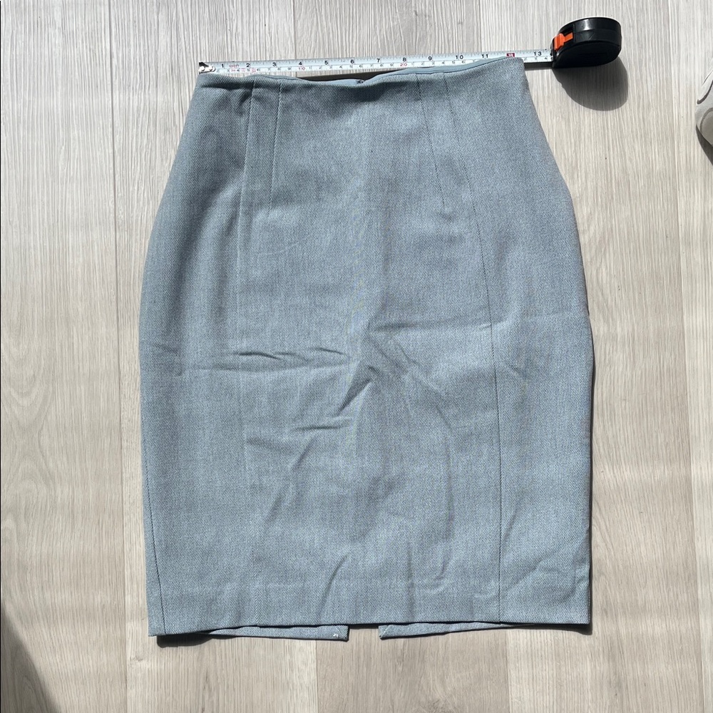 Express Gray Pencil Skirt